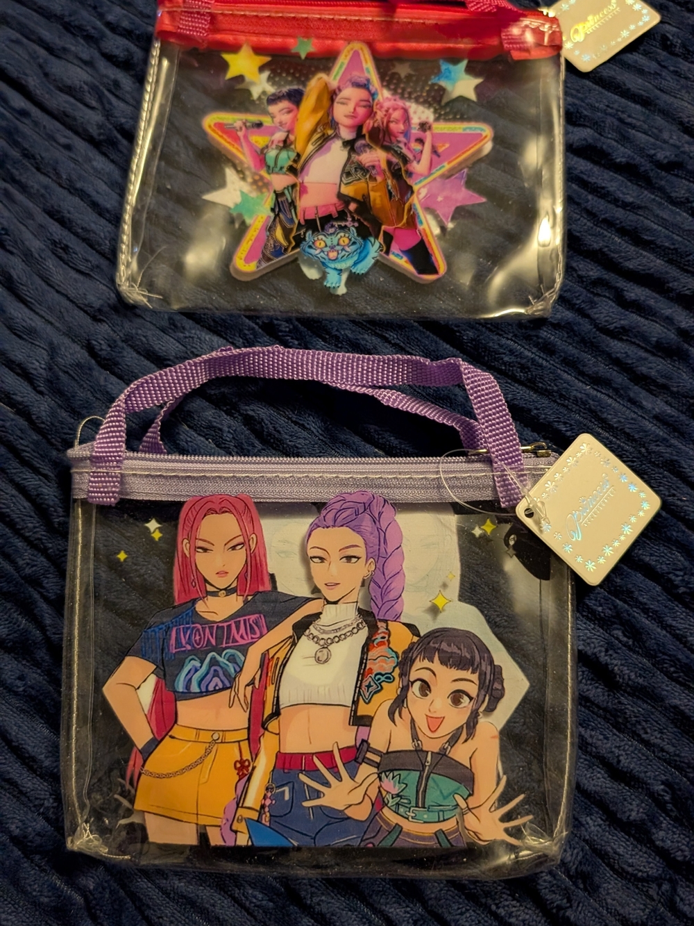 🦋 Pick 1 K-pop Demon Hunters Clear Bag